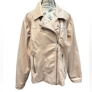 New Look Faux Leather Moto Jacket